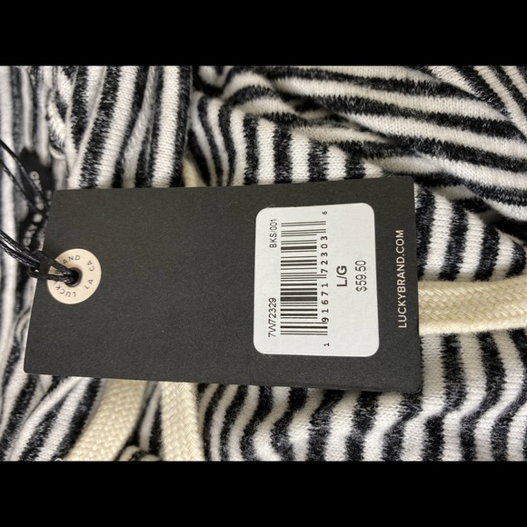 Lucky Brand Cloud Jersey Hoodie - Picture 3 of 8